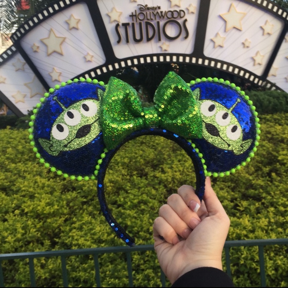 SOLD Disney Mickey Ears Headband Toy Story Alien